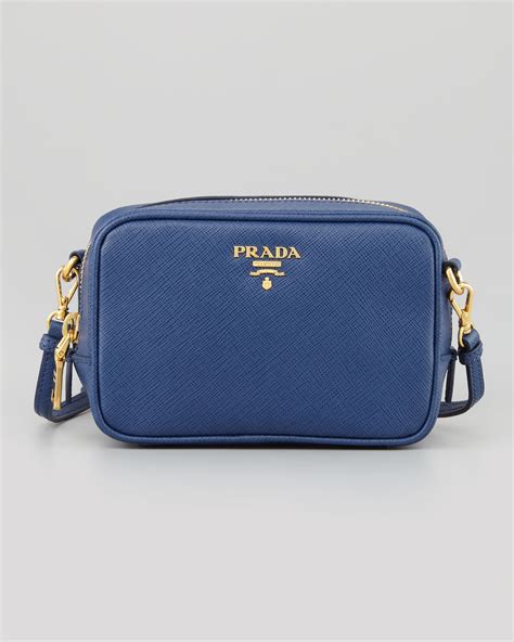 prada saffiano blue crossbody|farfetch prada crossbody bags.